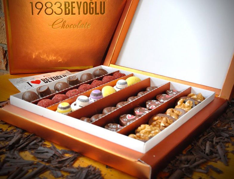El Yapımı Bayram Çikolataları 1983 Beyoğlu Çikolata &amp; Kahve