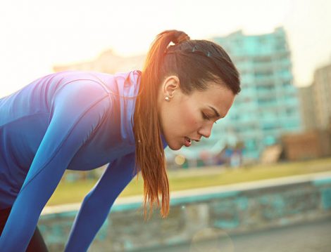 Spor Yaparkaen Gizli Çekim