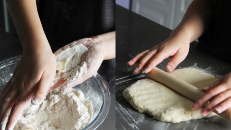 Çift Kaşarlı Rulo Poğaça Tarifi