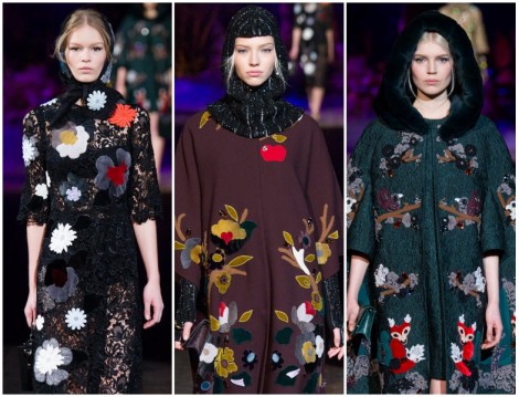 Dolce Gabbana 2014 2015 Sonbahar Kış Koleksiyonu 