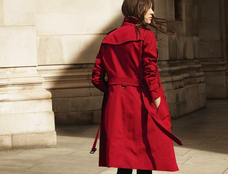 Burberry 2015-16 Sonbahar Kış Treçkot Modelleri