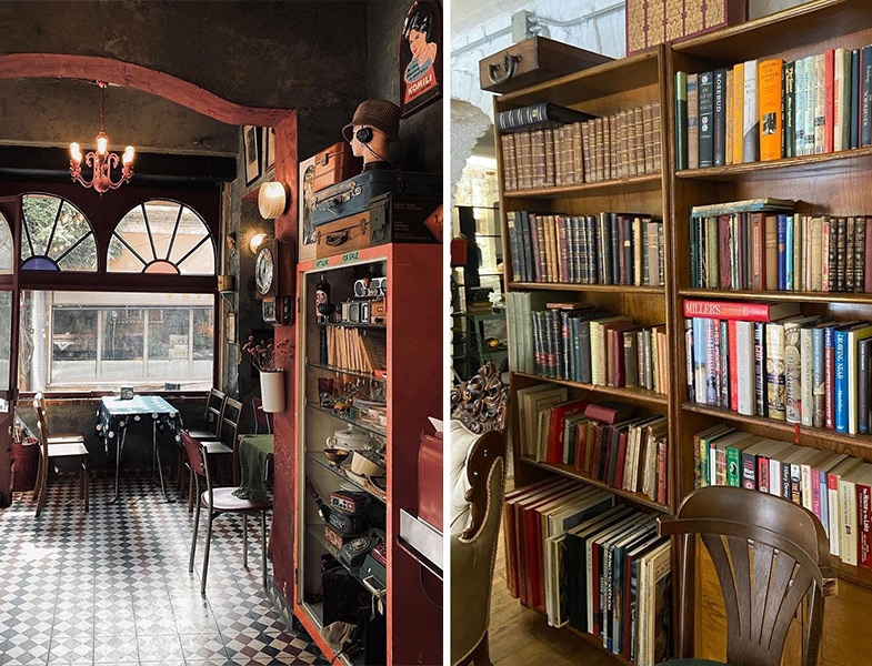 Cafe Naftalin K. Balat Kitap Cafe